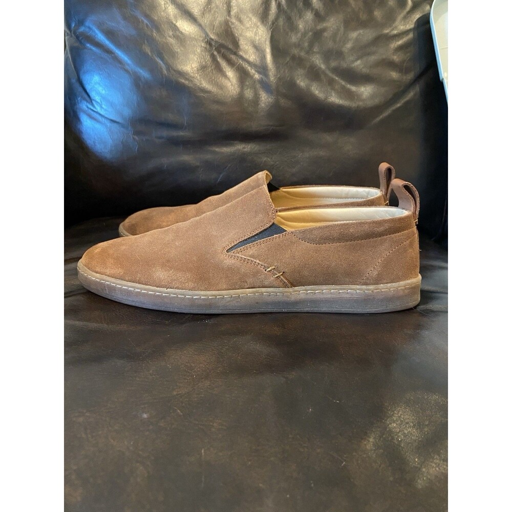 LUCA Terra Suede Slip On Shoes Sneakers Brown Lactae Hevea Huckberry Mens 12